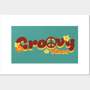 Groovy Vibes Posters and Art